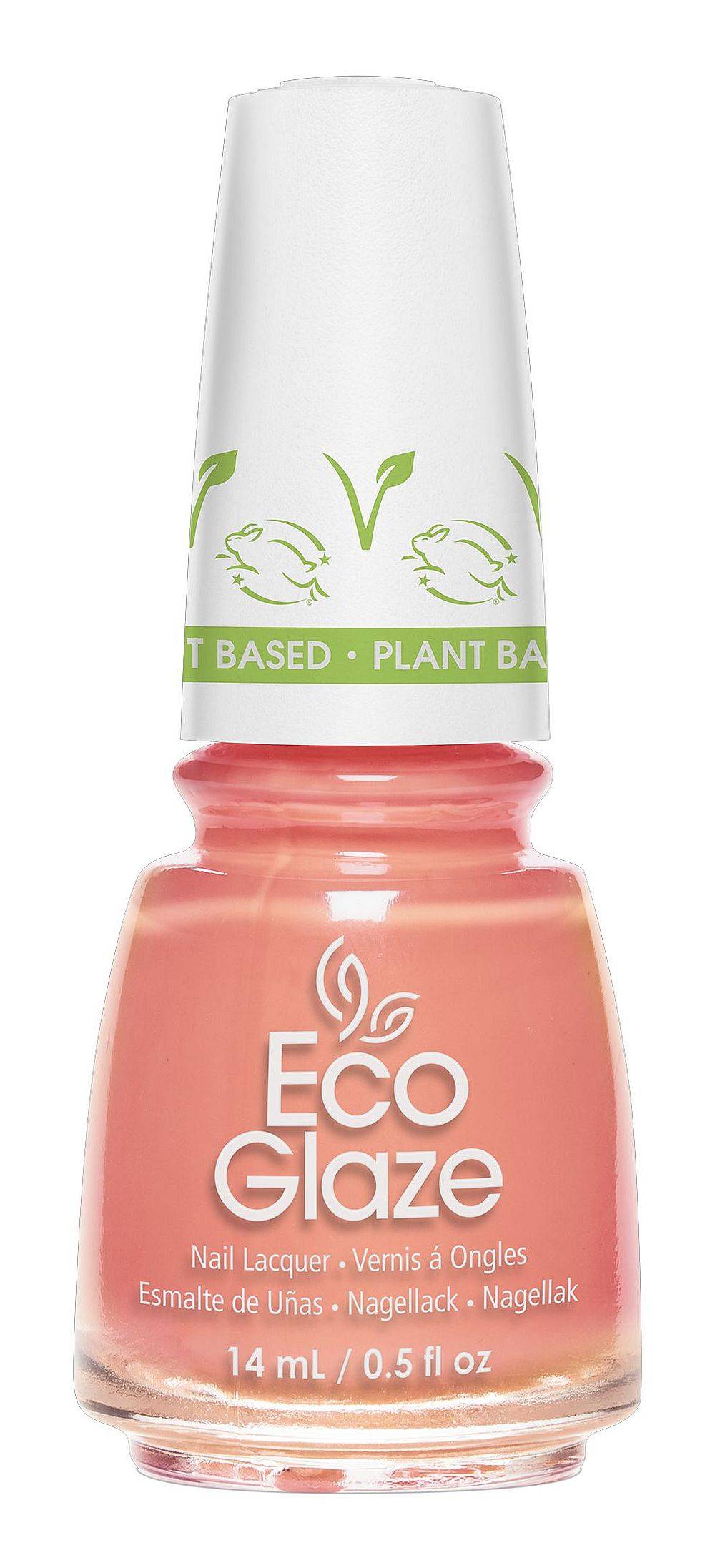 China Glaze Eco Nail Lacquer, Apricot Of My Life 82059 (0.5 fl oz)