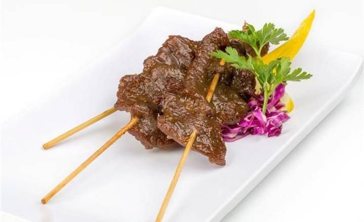 BBQ Beef on the Stick (5 Pieces)