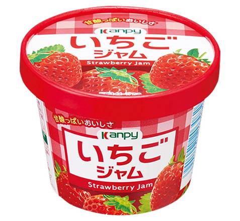 29_カンピー　紙カップいちごジャム（130g）
