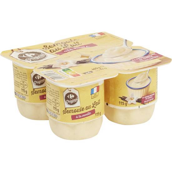 Carrefour Original - Semoule au lait (vanille)