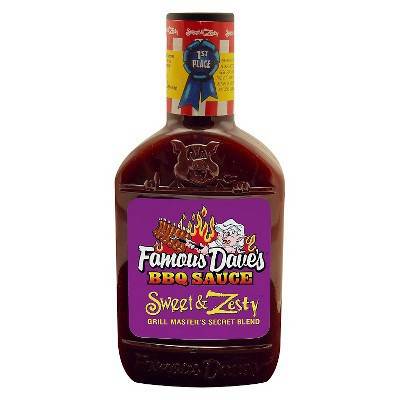 Famous Dave's Sweet & Zesty Bbq Sauce (20 oz)