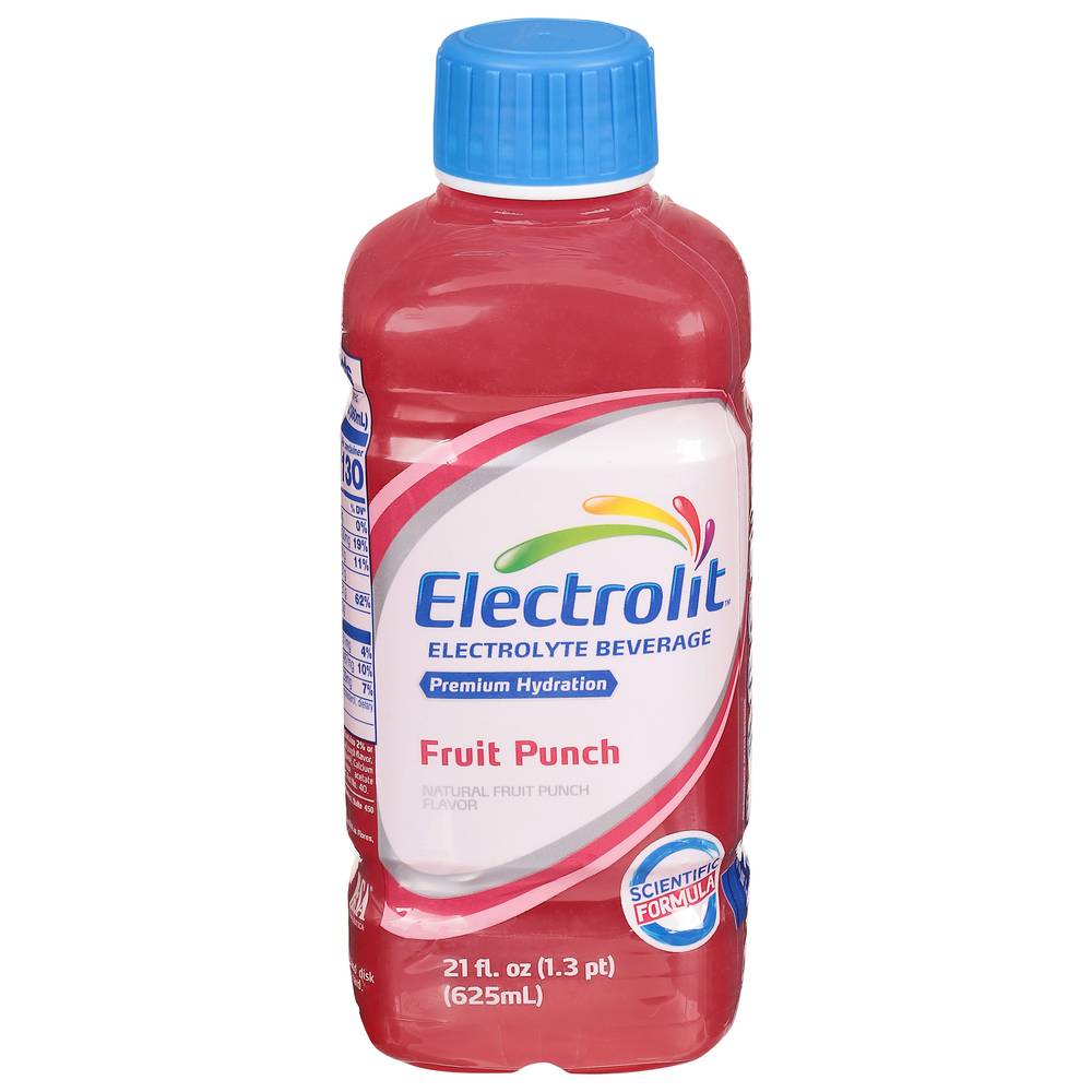 Electrolit Premium Hydration Fruit Punch Electrolyte Beverage (21 fl oz)