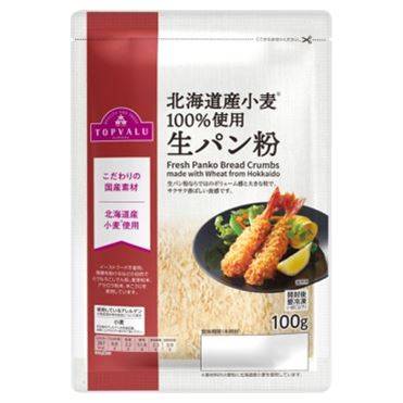 トップバリュ 北海道産生パン粉 100g