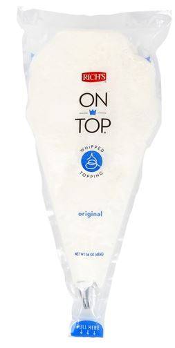 Frozen Rich's - On Top Whipped Toping - 16 oz (6 Units per Case)