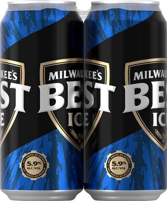 Milwaukee Best Ice Lager Beer (6 pack, 16 fl oz)