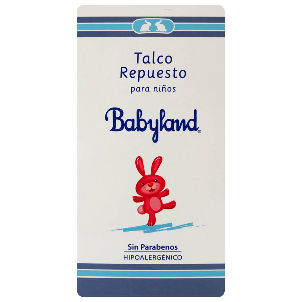 Babyland talco repuesto para niños (caja 200 g)