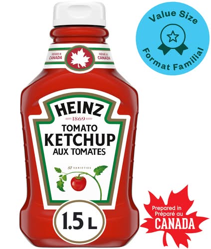 Heinz ketchup aux tomates - tomato ketchup