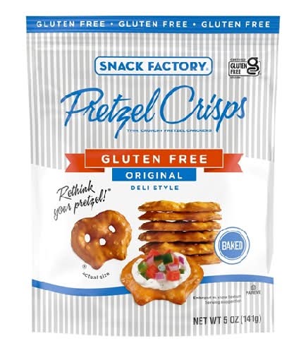 Snack Factory Gluten Free Original Deli Style Pretzel Crisps