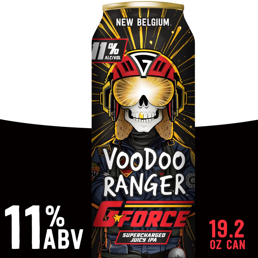 Voodoo Ranger G Force Supercharged Juicy Ipa Beer (19.2 oz)