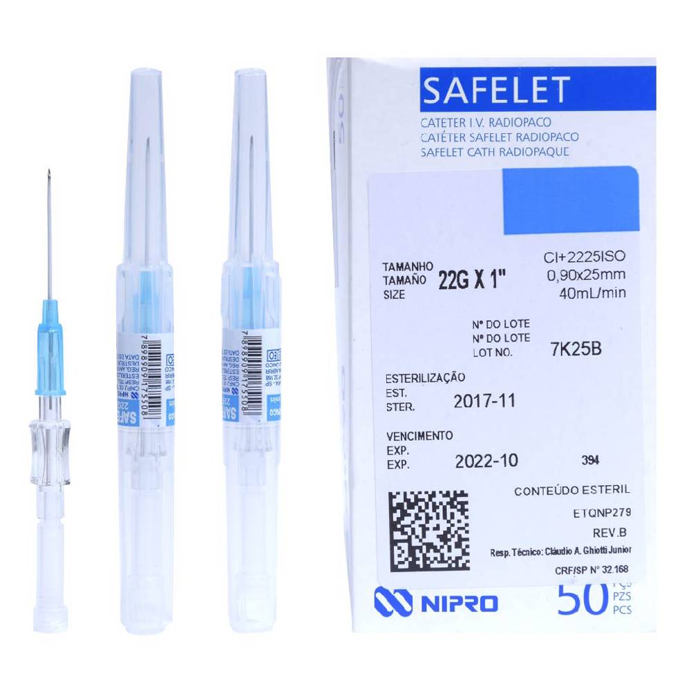 Nipro CATHETER INTRAVENOSO #22