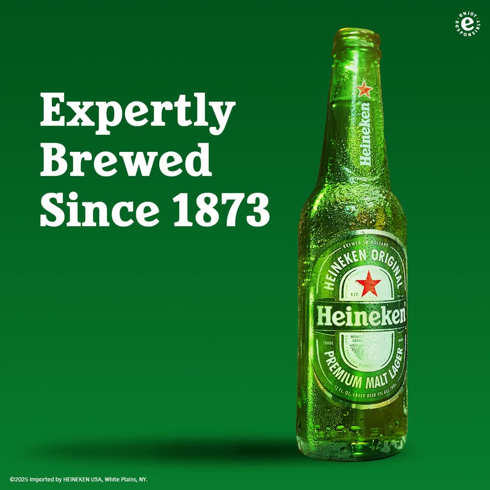 Heineken Original Premium Pale Lager Beer (12 x 12 fl oz)