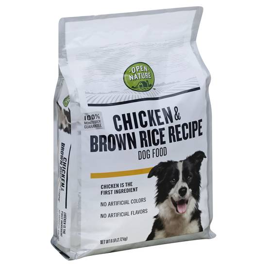 Open Nature Dog Food Chicken & Brown Rice (6 lb)