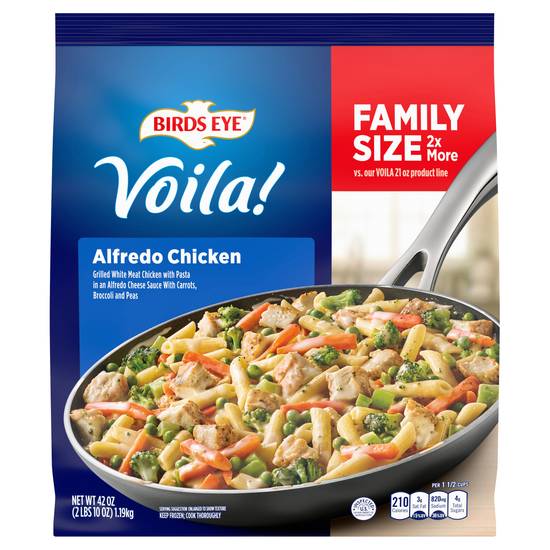 Birds Eye Voila! Family Size Alfredo Chicken Pasta