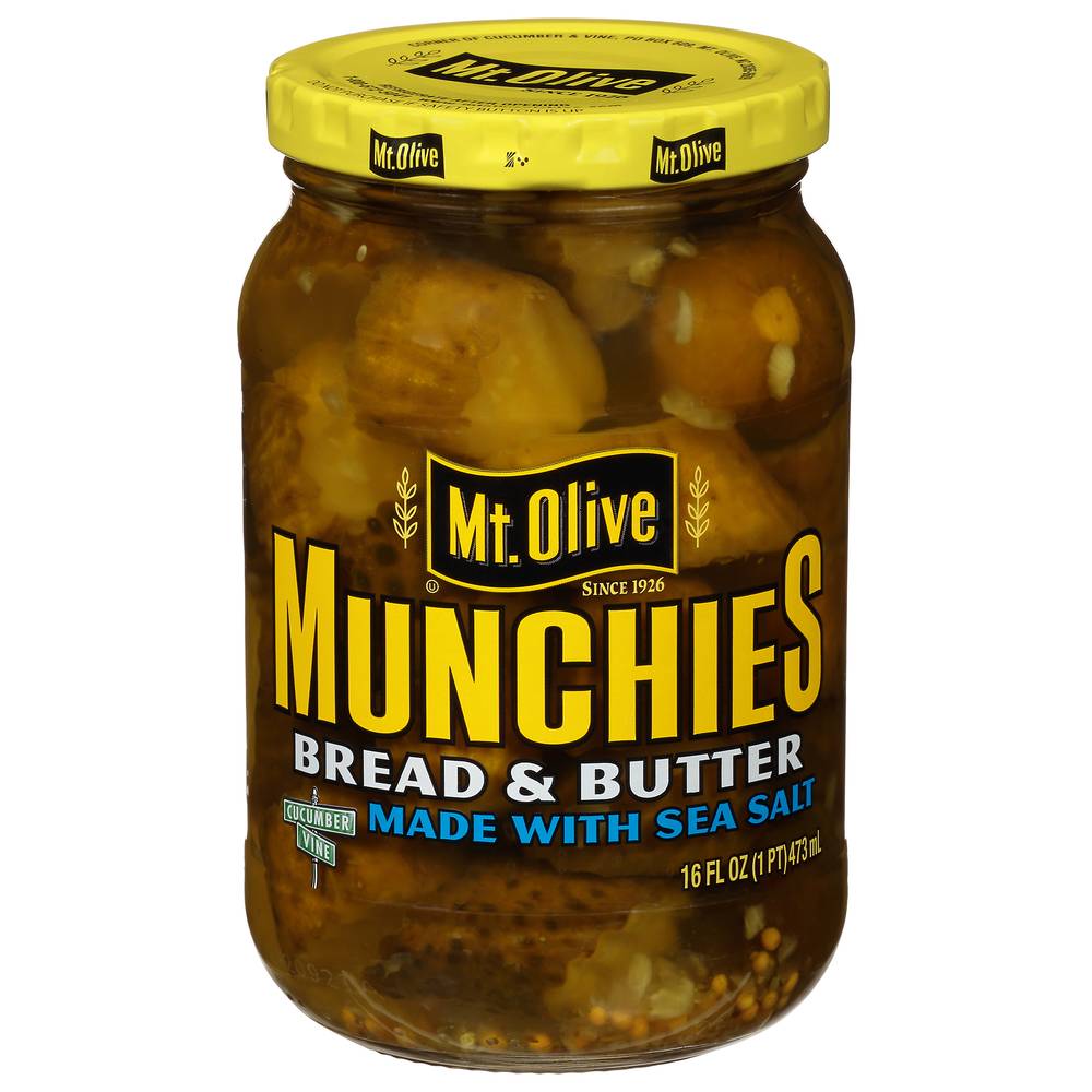 Mt. Olive Munchies Bread & Butter Pickles (1.05 lbs)