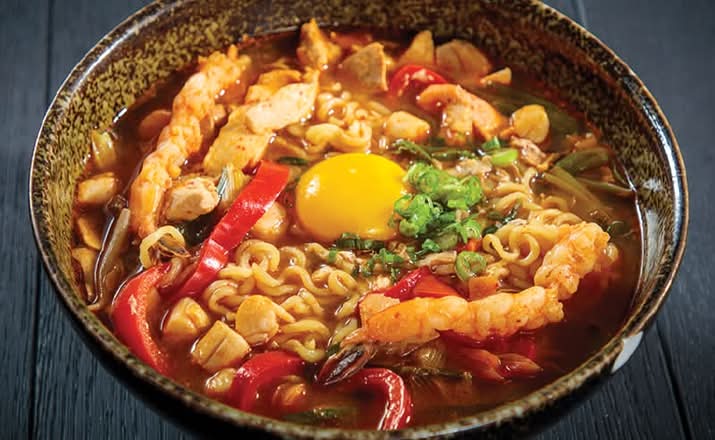 Spicy Seafood Ramen