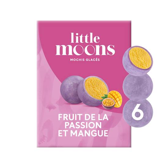 Little Moons - Glace mochis fruit de la passion (mangue)