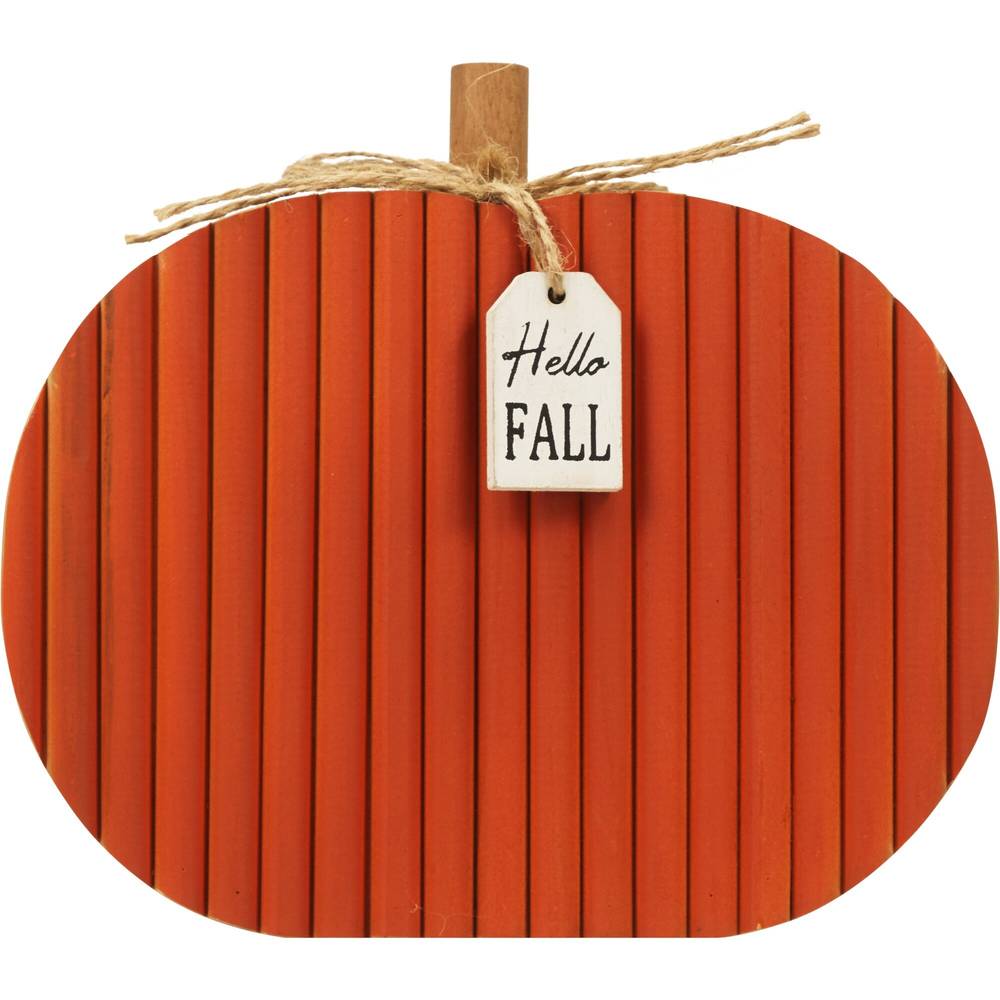 Fall Fest Wood Pumpkin Décor, Assorted