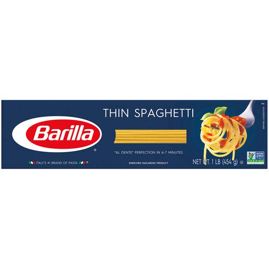 Barilla Classic Thin Spaghetti Pasta