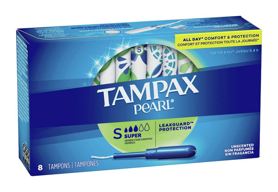 Tampax Pearl Plastic 8 Count