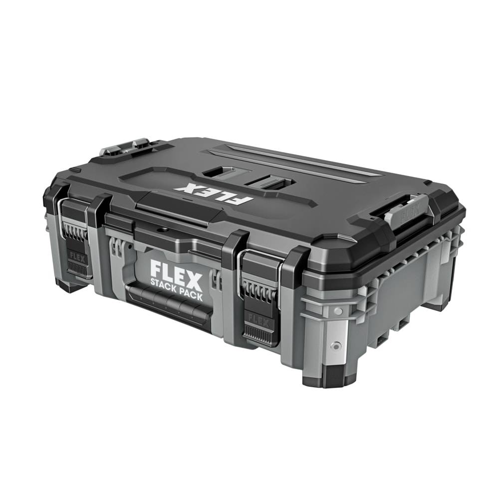 FLEX STACK PACK Suitcase Tool Box 22-in W x 8.2-in H x 15.6-in D Gray Metal Tool Box | FS1103