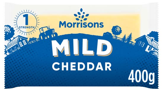 Morrisons Mild Cheddar (400g)