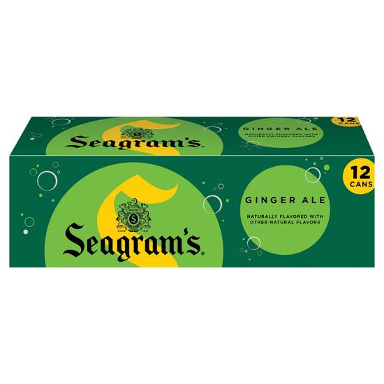 Seagram's Ginger Ale (12 ct, 12 fl oz)