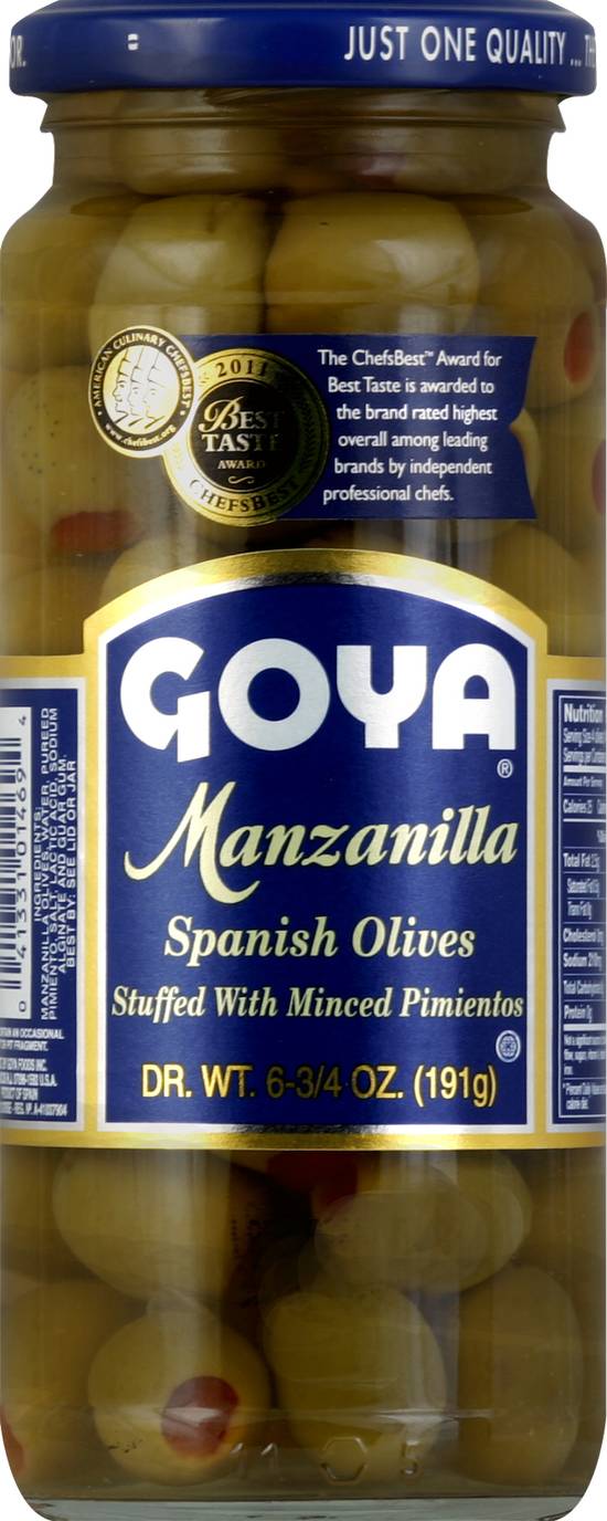 Goya Manzanilla Spanish Olives