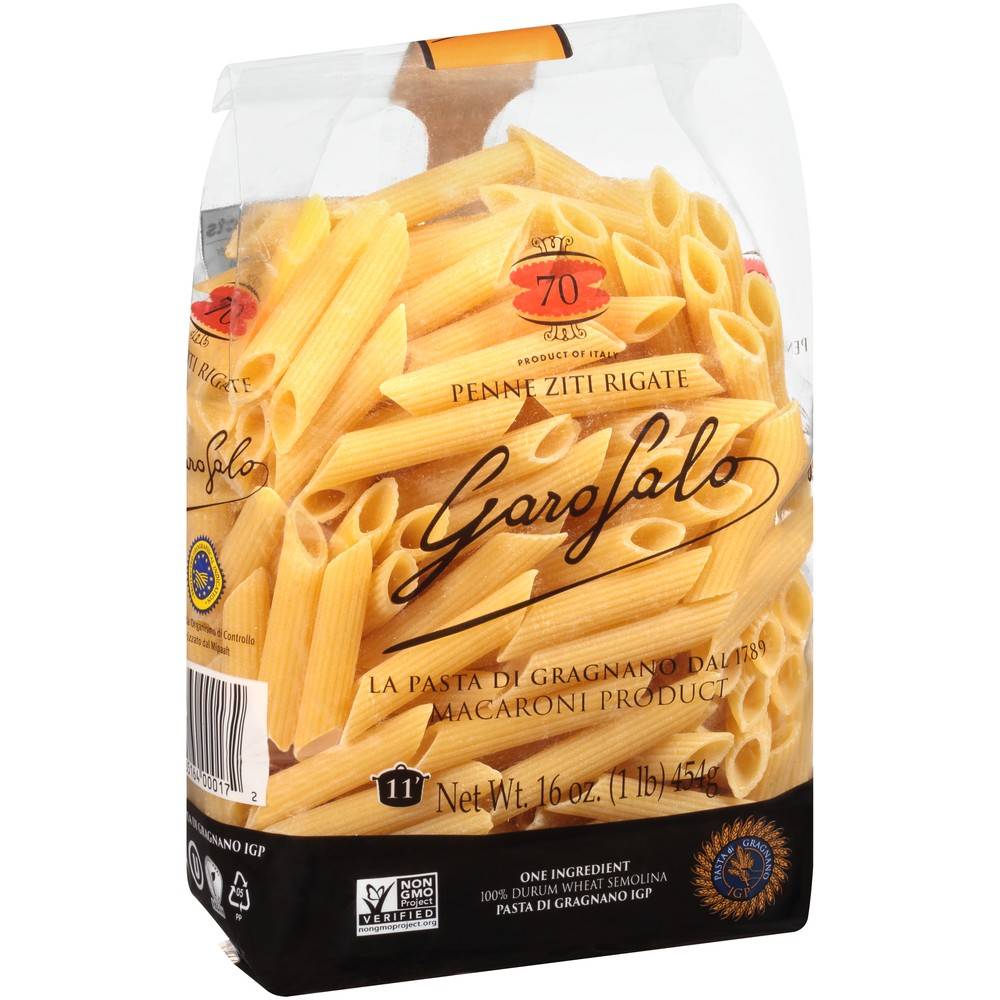 Garofalo Penne Ziti Rigate Pasta No.70