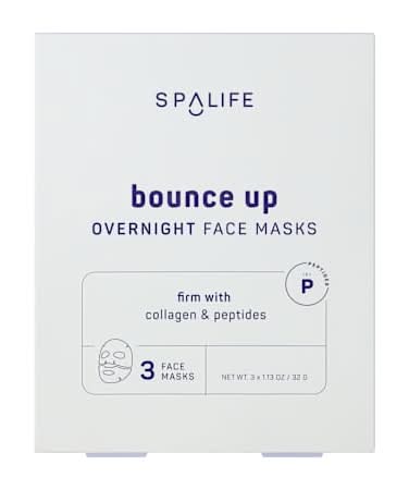 Spalife Bounce Up Overnight Face Masks 3-Pack Bounce Up
