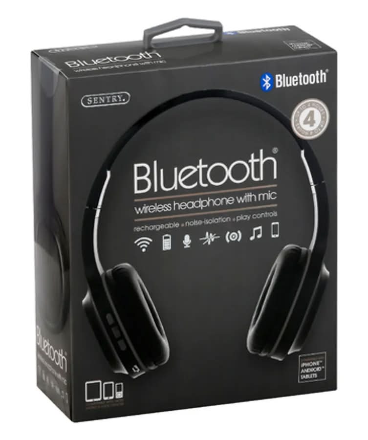 Sentry Bluetooth Wireless Headphone with Mic