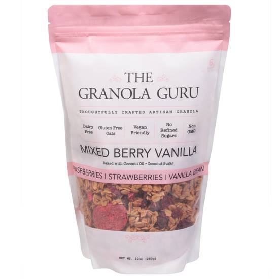 The Granola Guru Mixed Berry Vanilla