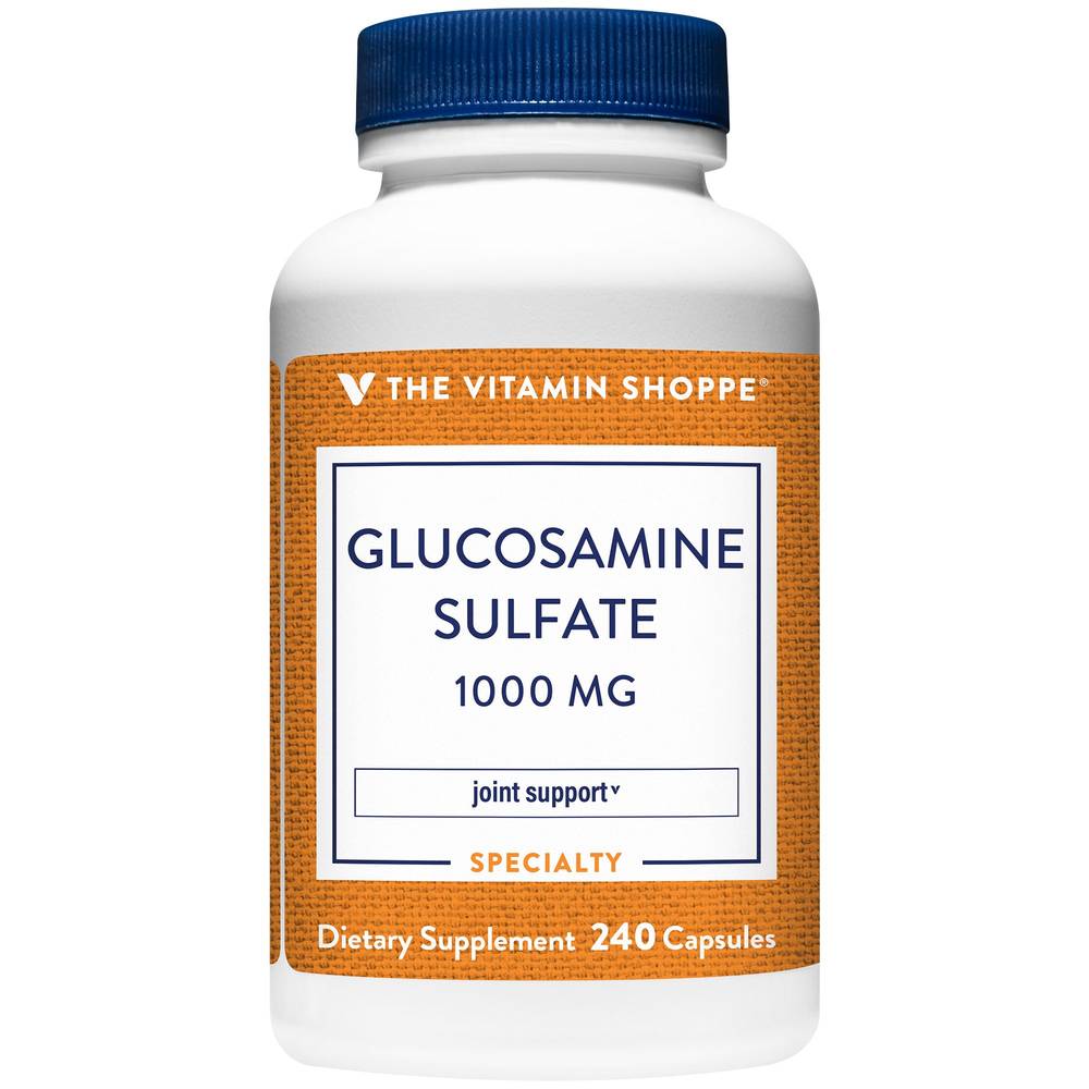 Glucosamine Sulfate For Joint Support - 1,000 Mg (240 Capsules)