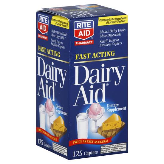 Rite Aid Dairy Relief Lactose Enzyme Supplement