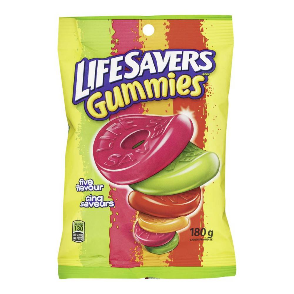 Life Savers Gummies, 5 Flavour (180 g)