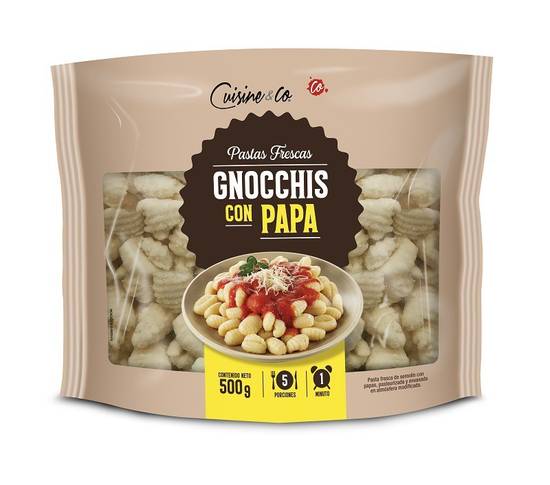 Cuisine & Co - Gnocchis de papa - Bolsa 500 g