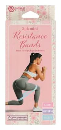 Series-8 Fitness™ Mini Resistance Bands 3-Pack