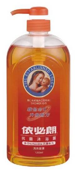依必朗抗菌沐浴露(清爽健康)1000ml#4710735510274