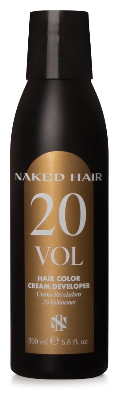 Naked Hair · Crema reveladora peróxido 20 vol (200 ml)