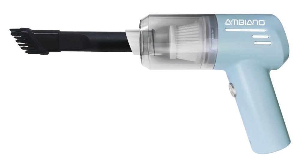 AMBIANO Cordless Car Vacuum, Blue