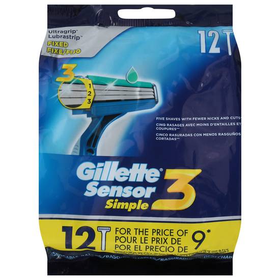Gillette Men’s Disposable Razors