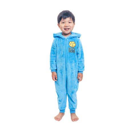 Sesame Street Cookie Monster Toddlers' Sleeper (Size: 4T)