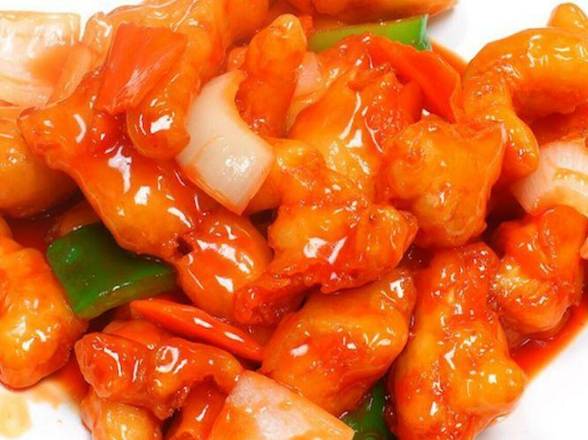 Sweet and Sour Chicken (V)