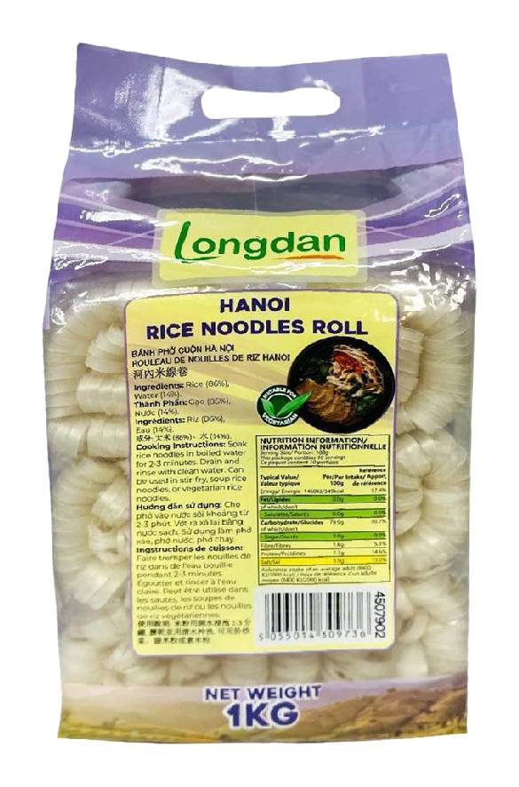 Longdan Hanoi Rice Noodles Roll (1kg)