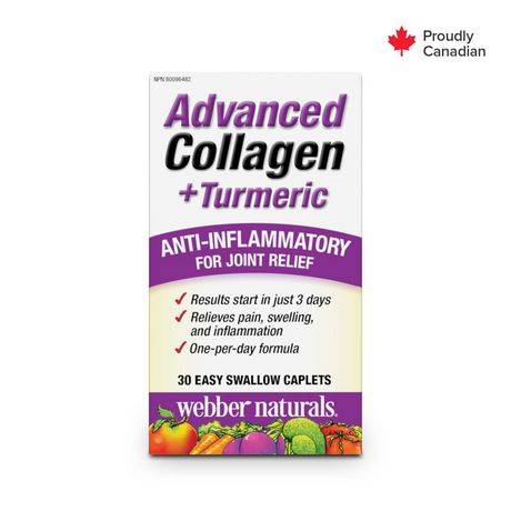 Webber Naturals Advanced Collagen Turmeric