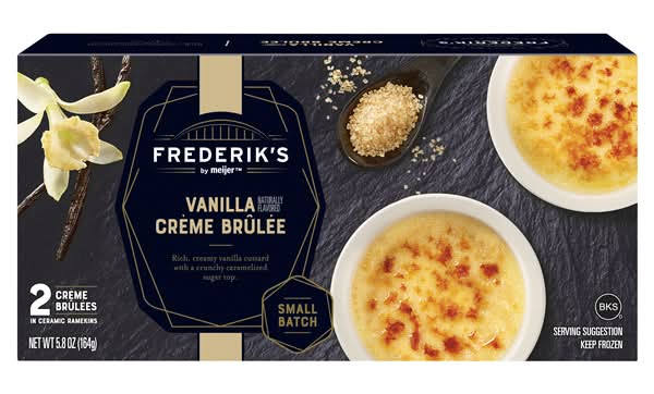 Frederik's by Meijer Vanilla Creme Brulee (5.8 oz)
