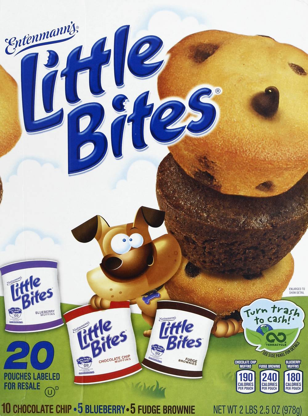 little bites chocolate chip muffins