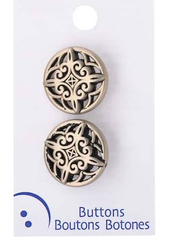 Blumenthal Lansing Buttons, Silver