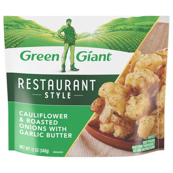 Green Giant Restaurant Style Cauliflower & Fire Roasted Onions With Garlic Butter
