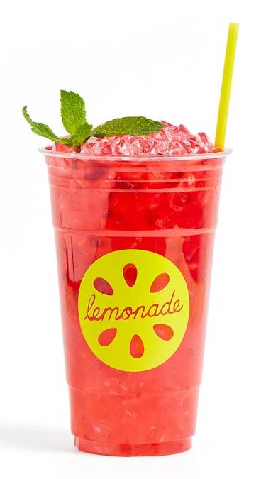 Raspberry Mint Lemonade