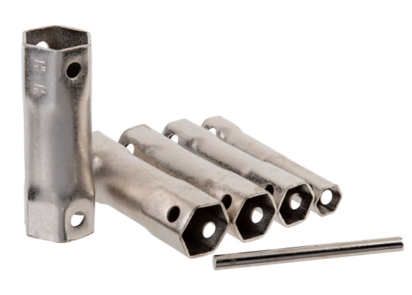 Superior Tool Shower Valve Socket Wrench Set Silver 6 Pc